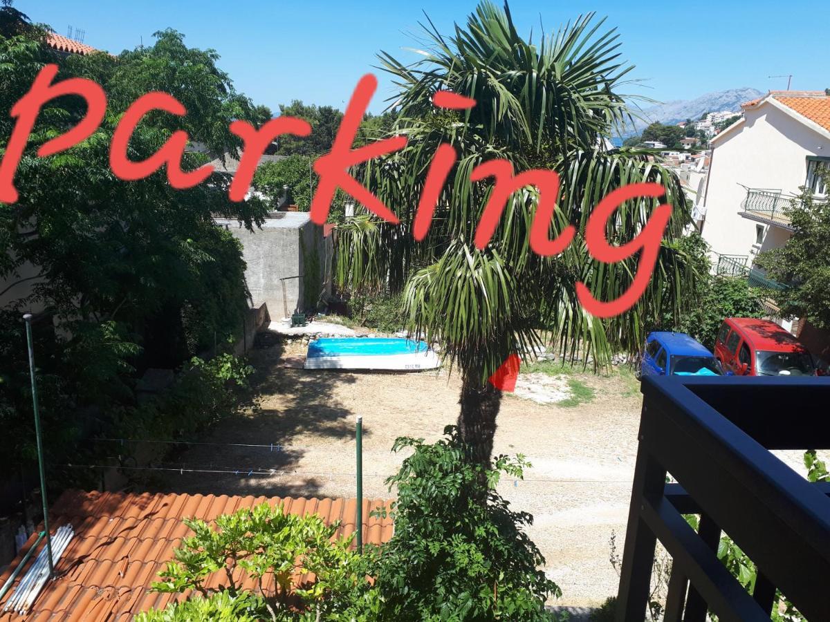 Apartman Emilio Baška Voda Exteriör bild